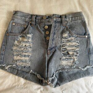 MINKPINK Jean Short
